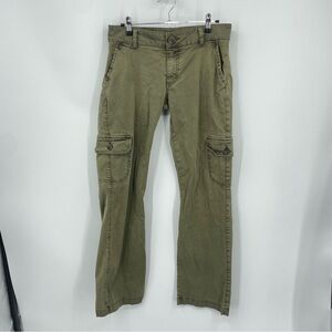Prana Women’s Hiking Green Cargo Pants Size 6 gorpcore granola girl